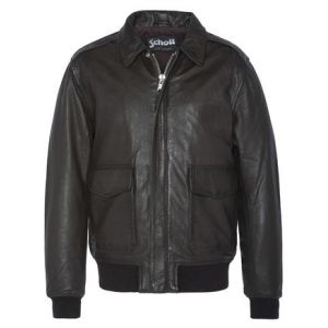 Schott NYC LCFLIGHTWX Blouson, Cognac, L Homme