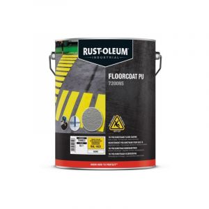 Rustoleum Peinture antidérapante jaune signal RAL 1023 SUPERGRIP 1K seau 5L - RUST-OLEUM - 7144NS.5