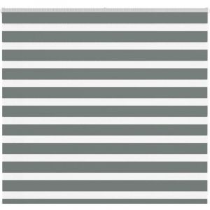 VidaXL Store zèbre gris foncé largeur du tissu 160,9 cm polyester