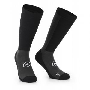 Assos Trail Winter Socks T3 - Chaussettes v&eacute;lo Black Series 35 - 38