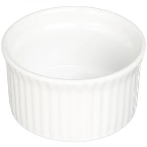 Ramequin en Céramique Blanche – Diamètre 9 cm