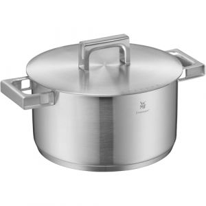 WMF Profi Resist Sauteuse 28 cm &agrave; induction, hauteur en nid d'abeille, rev&ecirc;tement antiadh&eacute;sif, &agrave; bord haut, structure en nid d'abeille, poign&eacute;e en acier inoxydable, convient &agrave; tous les types de feux,