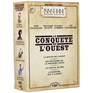La Conquête de l'Ouest : La Route de l'Ouest + Les Pionniers de la Western Union + Le Cheval de fer + L'Aventure est à l'Ouest [DVD]