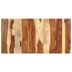 VidaXL Dessus de table 120x60x(2,5-2,7) cm Bois solide