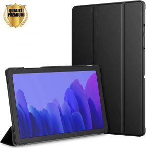 Coque Tablette Samsung Tab A7 (10.4") Etui Housse Noir Protection Multi Angles Coque Mince Et Léger
