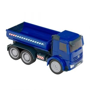 Klein Theo 3803 Mercedes-Benz Arocs Camion-Benne Tout-Terrain, pour l'intérieur et l'extérieur, Échelle 1:24, Produit sous Licence Officielle, Jouet pour Enfants à partir de 3 Ans