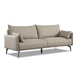 Canap&eacute; scandinave 3 places beige - Ivar Designetsamaison Beige