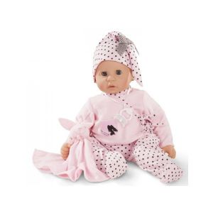 Gotz Poupée Cookie 48 cm : Tenue rose à pois noirs