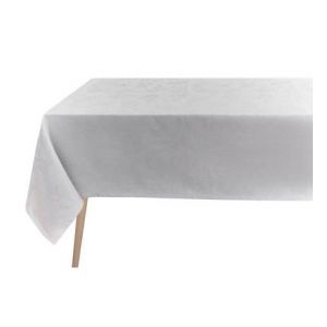 Le Jacquard Français Nappe Tivoli Flanelle 100% lin Gris