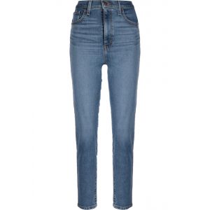 Levi's High Waisted Mom, 28/27, femme bleu
