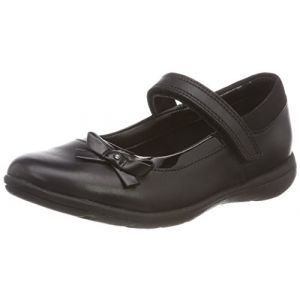 Image de Clarks Venture Star, Ballerines à Bride Cheville Fille, Noir (Black Leather), 32 EU