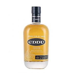 EDDU - Silver - Whisky Pur Blé Noir - 43% Alcool - Origine : France/Bretagne - Bouteille 70 cl