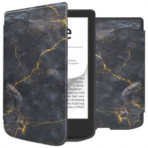 Imoshion Slim Soft Sleepcover Pocketbook Verse / Verse Pro / Vivlio Light / Light HD - Black Marble