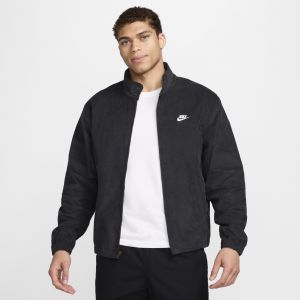 Nike Veste Harrington en velours côtelé Sportswear Club pour homme - Noir - Taille S - Male