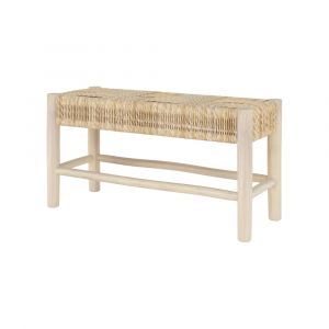 Banc 2 places en branche de teck
