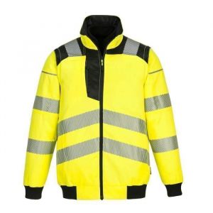 Portwest Blouson PW3 haute visibilit&eacute; 3-en-1 jaune