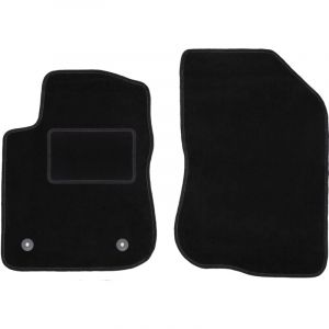 Tapis avant noirs pour Peugeot 208 I berline (2012-2019)