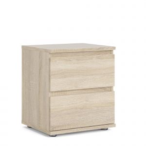 Alter Table de chevet, coloris chêne, 40,2 x 48,2 x 34 cm