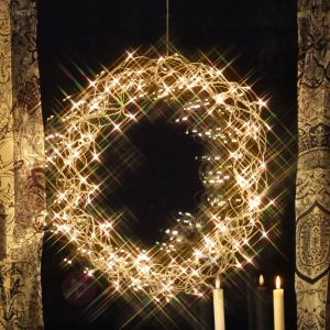 Image de Best Season Curly - Couronne LED décorative (50 cm)