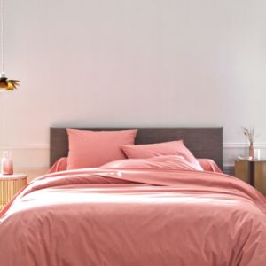 Blanc des vosges Drap housse Ressources Corail - Taille - 160 x 200 cm