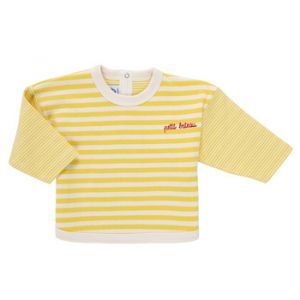 Petit Bateau Sweat-shirt enfant BARCLAY Jaune - Taille 3 mois,6 mois,12 mois