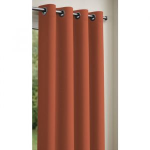Rideau obscurcissant 135 x 240 cm Terracotta