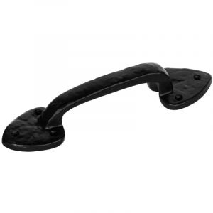 EDM - Poignée de caisse à visser standard 210mm fer forgé noir