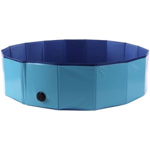 Flamingo Doggy Splatter Pool Bleu 80x20CM