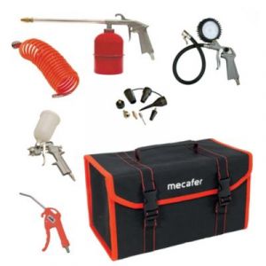 Mecafer 150093 - KIT 13 Accessoires pneumatiques en malette