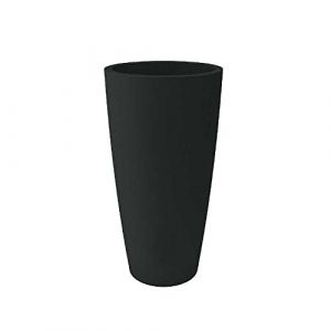 Vaso Tondo Style Diam.36xh.70cm Antracite Nicoli Coprivaso
