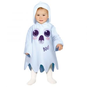 FIESTAS GUIRCA Déguisement de Fantôme Mignon Boo pour Bébé Garçon ou Fille - Déguisement d'Halloween pour Bébé 18-24 Mois