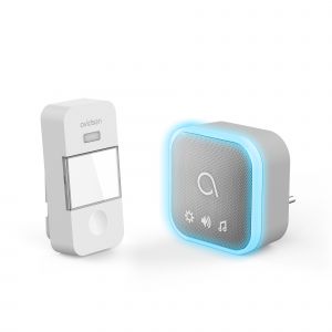 Image de Avidsen Carillon Kin&eacute;tic sans fil, flash lumineux Sona-T Plug In - 102518