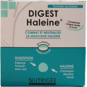 Image de Nutrigée Digest haleine - 28 comprimés à sucer