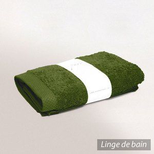 Linnea Drap de douche 70x140 cm PURE Kaki 550 g/m2