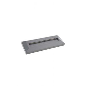 Optonica Spot LED 3W pour Escalier Rectangulaire Gris AC 220-240V Blanc Neutre 4200K