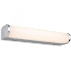 Firstlight Bravo Applique Murale LED pour Salle de Bain 300mm Chrome avec Diffuseur Opale IP44