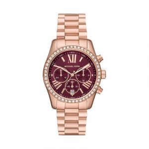 Michael Kors Montre Lexington Bordeaux