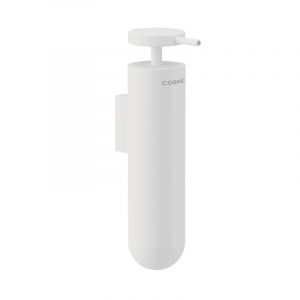 Cosmic - porte-savon liquide geyser blanc mat