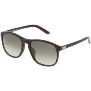 Lozza Unisex SL1845L COOPER 958L Lunettes de soleil Acétate Marron Vert Carré Normale Ombré