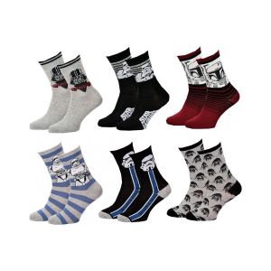 Chaussettes Pack Garçon Disney Star Wars Pack De 6 Paires 2482