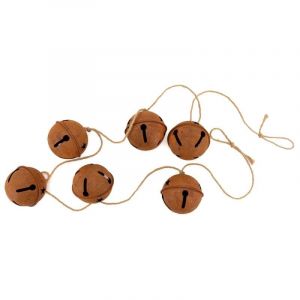 Aubry Gaspard Guirlande 6 grelots en métal vieilli