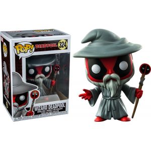 Funko Deadpool Playtime Pop! Marvel Vinyl Figurine Wizard Deadpool 9 Cm