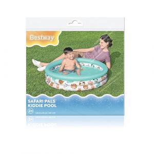 Bestway Safari Pals Pataugeoire gonflable pour enfants 102 x 25 cm 51008