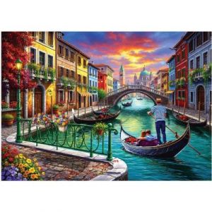 Anatolian Puzzle 700 pi&egrave;ces XL : Gondole Nera