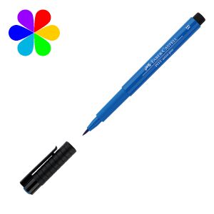 Image de Faber-Castell Feutre Pitt Artist Pen, Classique, Bleu phtalo