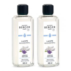 Lampe Berger Parfum - lot de 2 parfums linge frais
