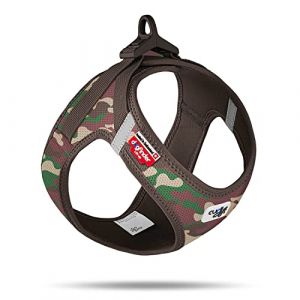 Curli Vest Harness Clasp Air-Mesh Camo 2XS