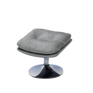 Amadeus Repose Pied Magnum Gris Clair Chrome