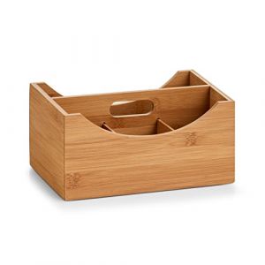 Zeller Boîte de rangement - Nature - 25 x 18 x 12 cm, naturel, 25 x 18 x 12 cm