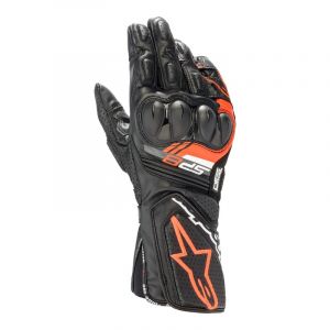Alpinestars Gants moto SP-8 V3 Black Red Fluo